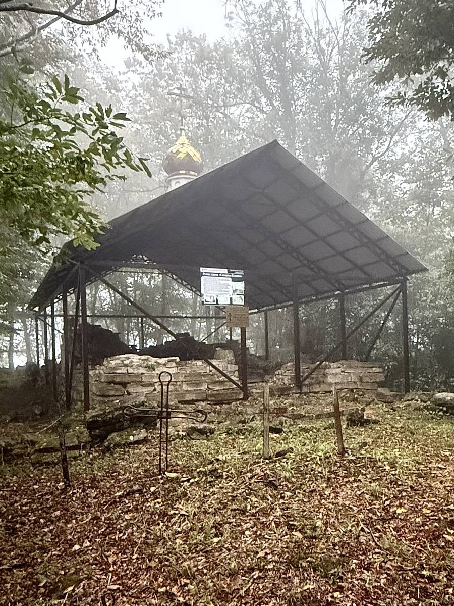 Вид с северо-запада, фасады. Церковь Илии Пророка, Липники (Сочи, город, Краснодарский край)