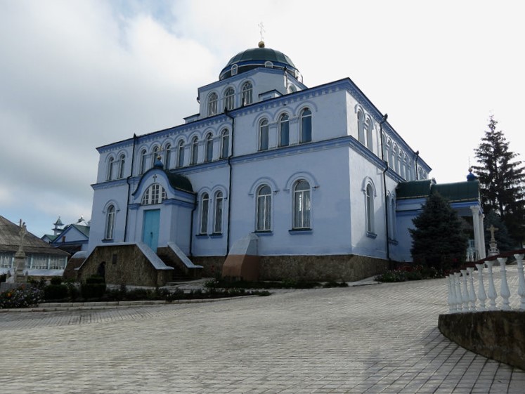 Жабка. Вознесенский Жабский монастырь. Собор Вознесения Господня. фасады