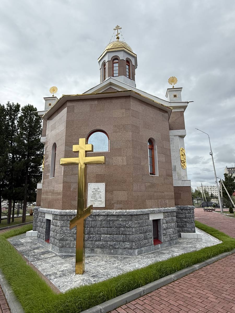 Церковь Александра Невского в Кедровой роще, Надым (Надымский район и г. Надым, Ямало-Ненецкий автономный округ). фасады, Вид с востока
