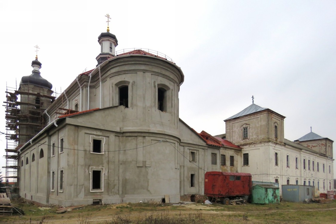 Юровичи. Рождество-Богородичный мужской монастырь. фасады