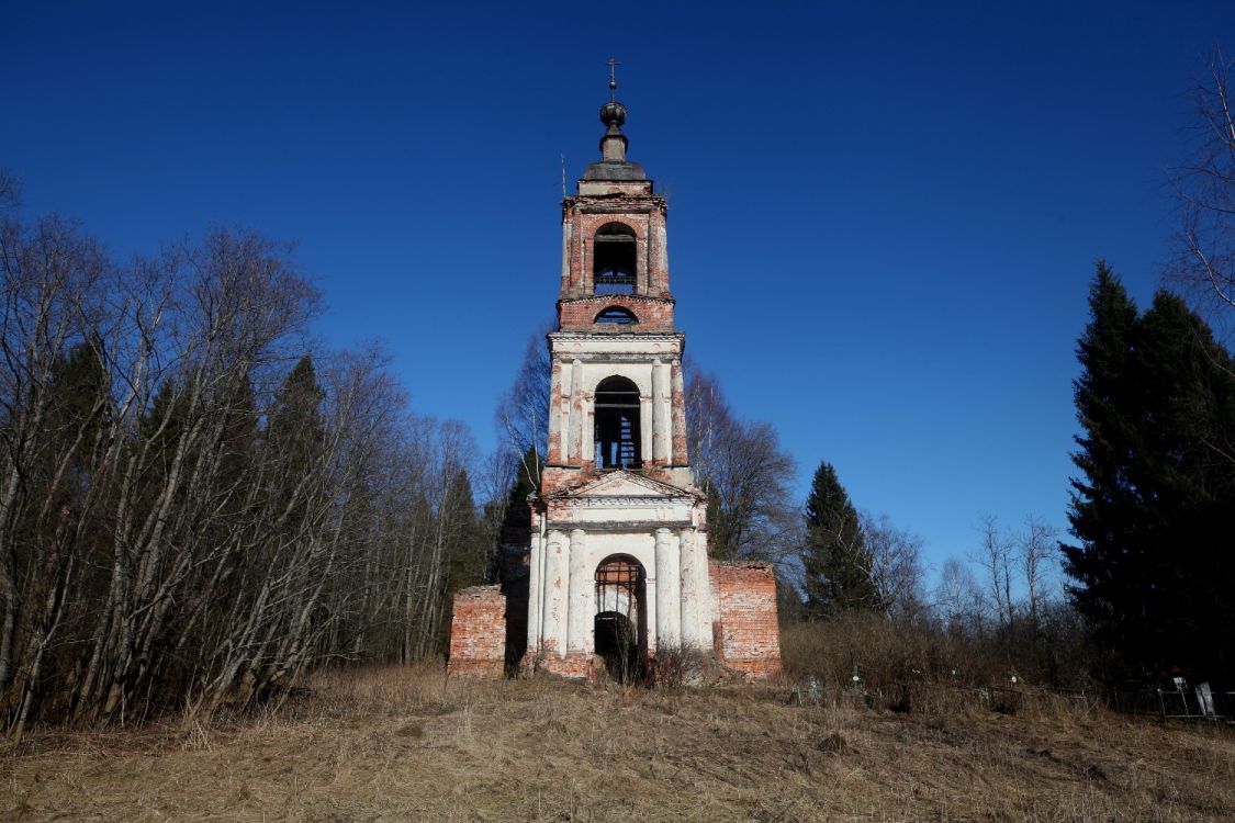 Никольское на Ворсме (Никольский погост на Ворсме). Церковь Казанской иконы Божией Матери. фасады