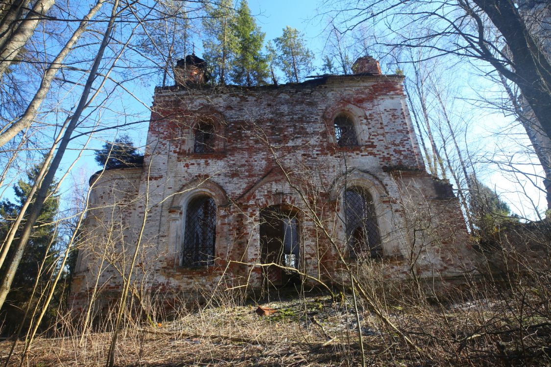 Никольское на Ворсме (Никольский погост на Ворсме). Церковь Казанской иконы Божией Матери. фасады