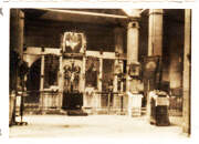 Церковь Николая Чудотворца, Интерьер храма. Фото 1942 г. с аукциона e-bay.de<br>, Белогорск, Белогорский район, Республика Крым