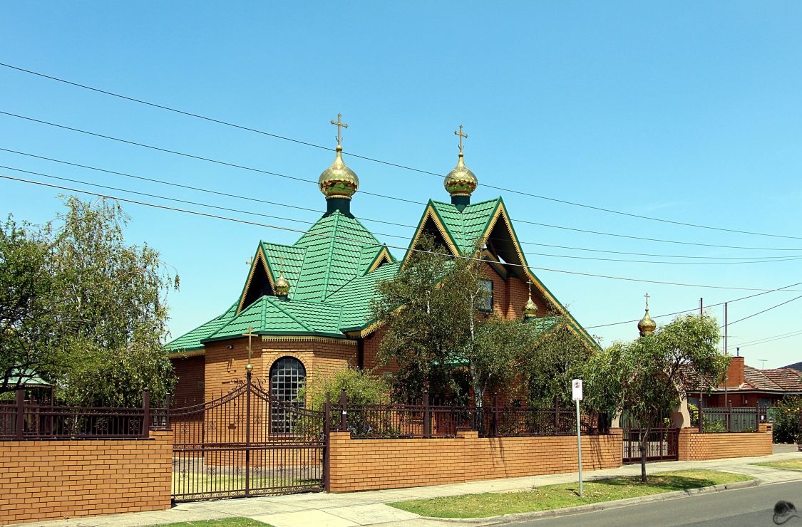 Мельбурн. Церковь Успения Пресвятой Богородицы. фасады