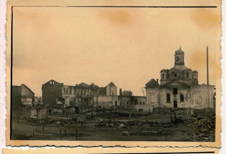 Орша. Церковь Рождества Пресвятой Богородицы (утраченная). архивная фотография, Фото 1941 г. с аукциона e-bay.de