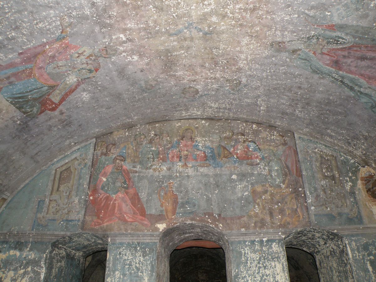 Церковь Воскресения Христова, Бовыкино, урочище (Антроповский район, Костромская область). интерьер и убранство, В атласе стоит урочище Булыкино
