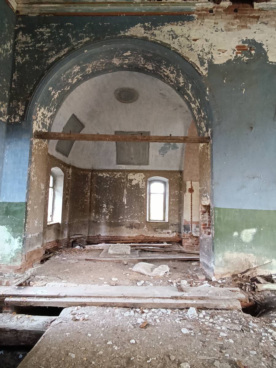Церковь Иоанна Богослова, Богослов (Антроповский район, Костромская область). интерьер и убранство