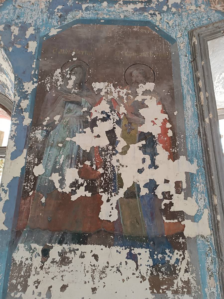 интерьер и убранство. Церковь Богоявления Господня, Николо-Каликино, урочище (Антроповский район, Костромская область)