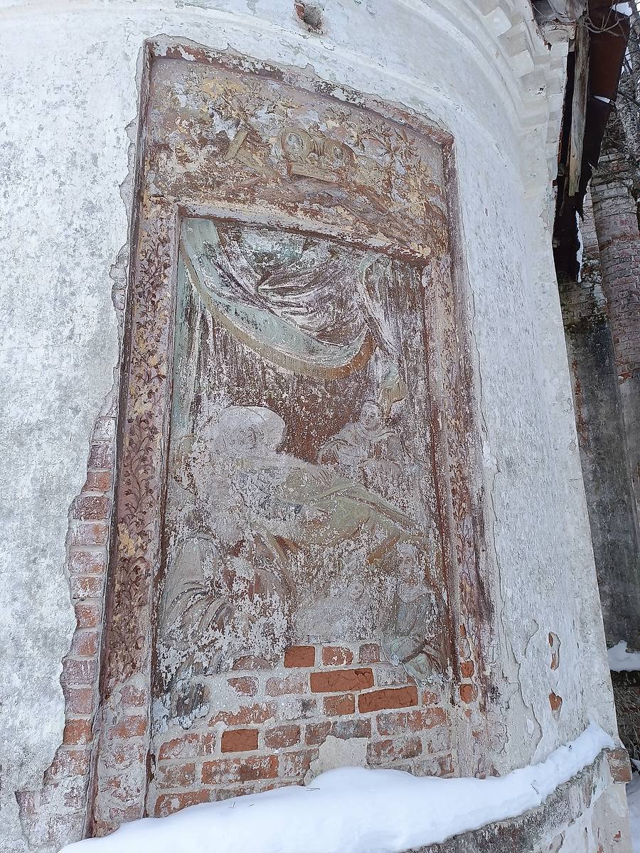 архитектурные детали. Церковь Рождества Пресвятой Богородицы, Николо-Каликино, урочище (Антроповский район, Костромская область)