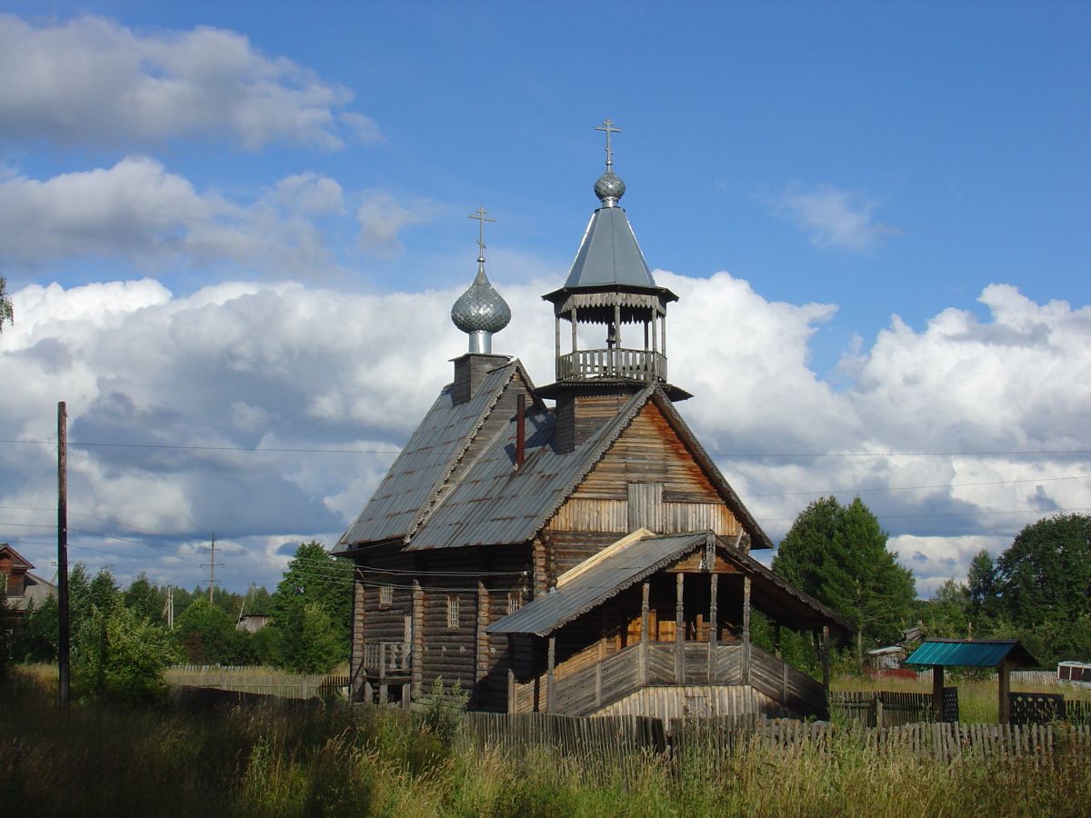 Палкино. Церковь Серафима Саровского. фасады