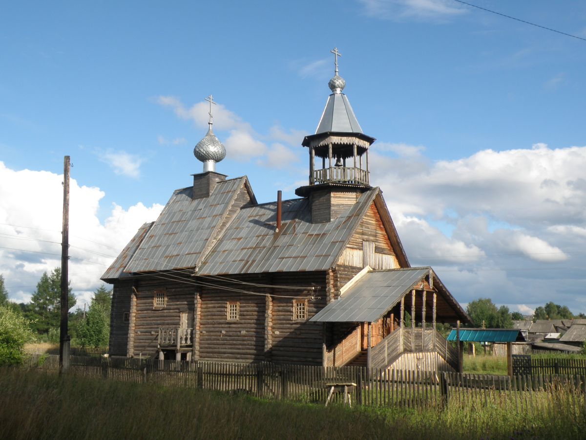 Палкино. Церковь Серафима Саровского. фасады