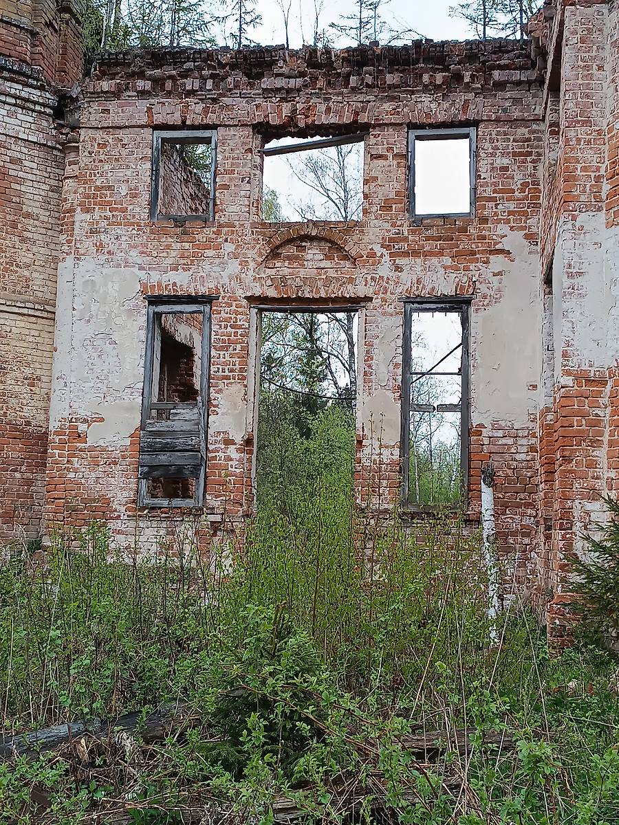 архитектурные детали. Церковь Рождества Пресвятой Богородицы, Пахтаново, урочище (Антроповский район, Костромская область)