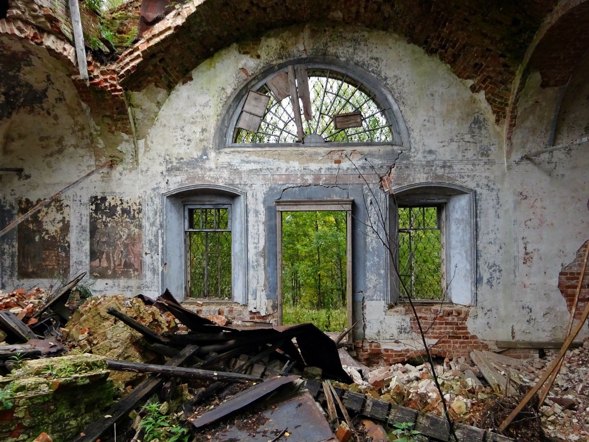 Церковь Воскресения Христова, Понизье (Антроповский район, Костромская область). интерьер и убранство