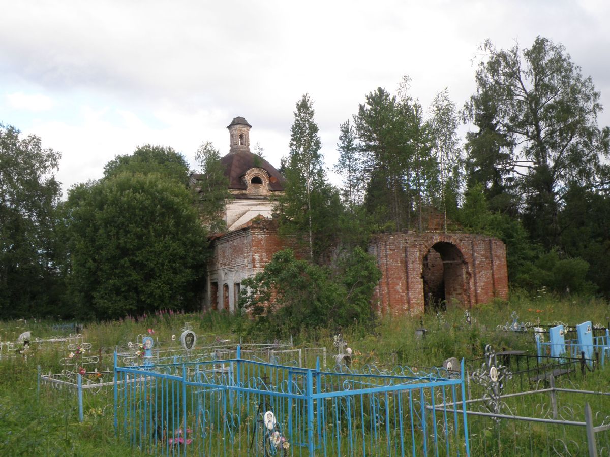 Церковь Воскресения Словущего, Стайново, урочище (Антроповский район, Костромская область). фасады