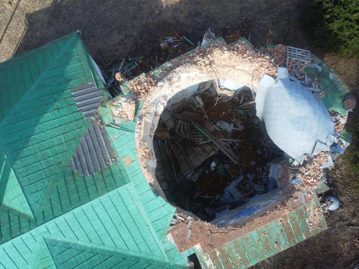 архитектурные детали. Церковь Сретения Господня, Трифон (Антроповский район, Костромская область)