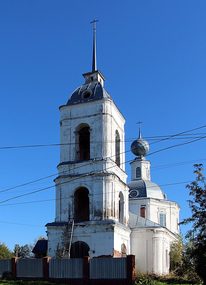 Церковь Воскресения Христова на Кореге, Воскресенье (Буйский район, Костромская область). фасады