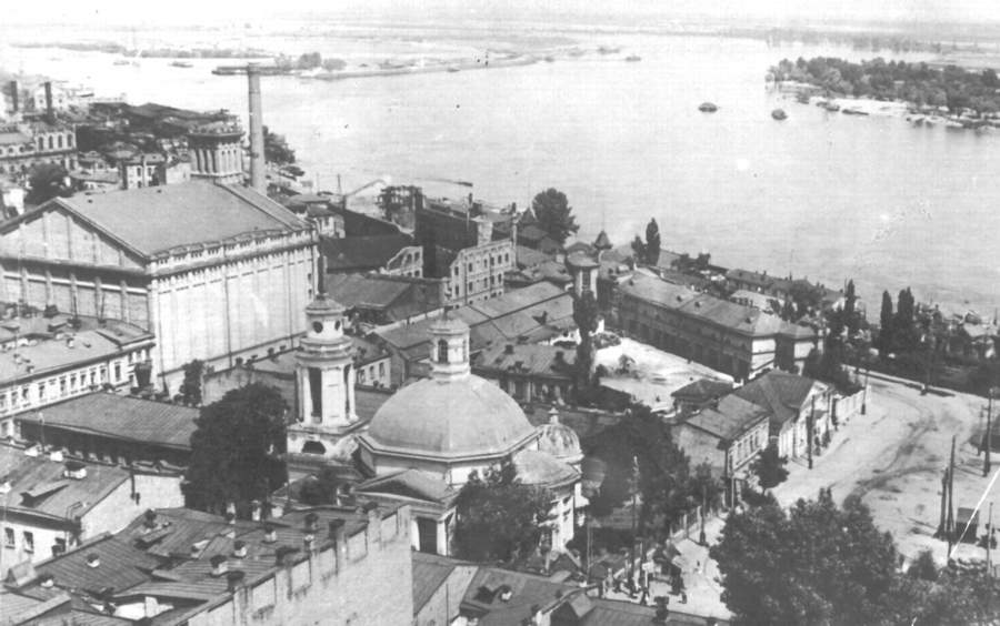 Церковь Рождества Христова на Подоле (старая), Подол (Подольский район, Украина, г. Киев). архивная фотография