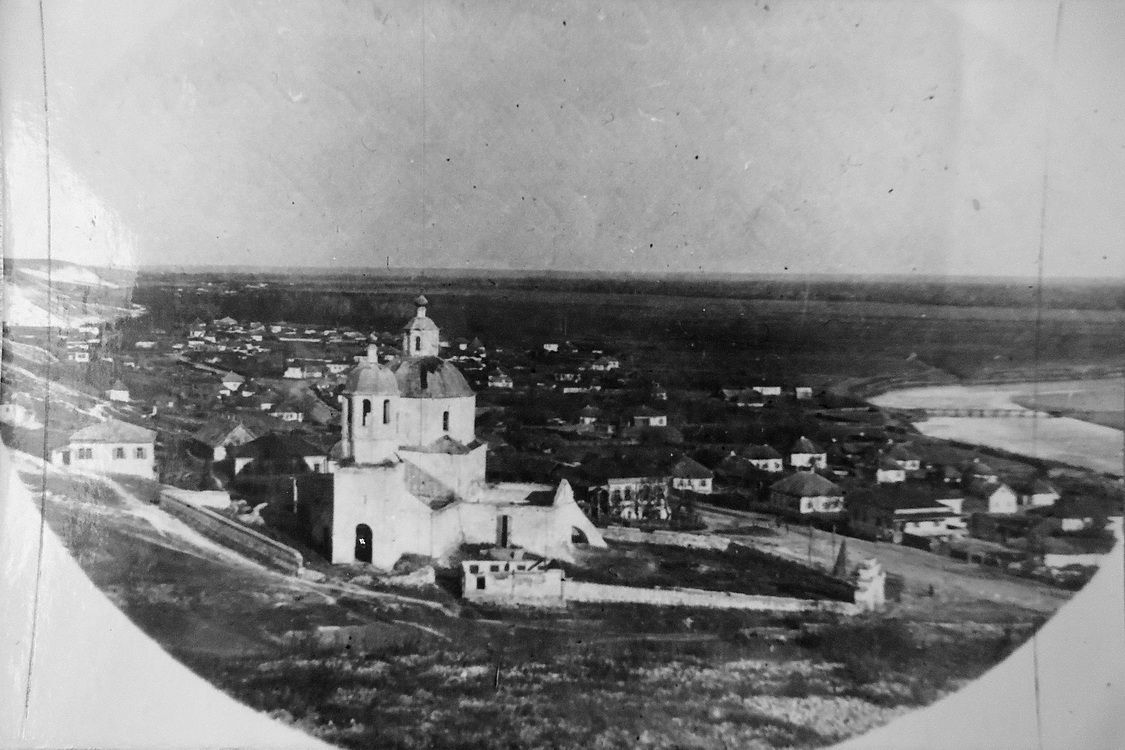 Церковь Казанской иконы Божией Матери, Федосеевская (Кумылженский район, Волгоградская область). архивная фотография, Фото 1932 года из фондов Кумылженского районного историко-краеведческого музея