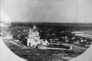 Церковь Казанской иконы Божией Матери, Фото 1932 года из фондов Кумылженского районного историко-краеведческого музея<br>, Федосеевская, Кумылженский район, Волгоградская область