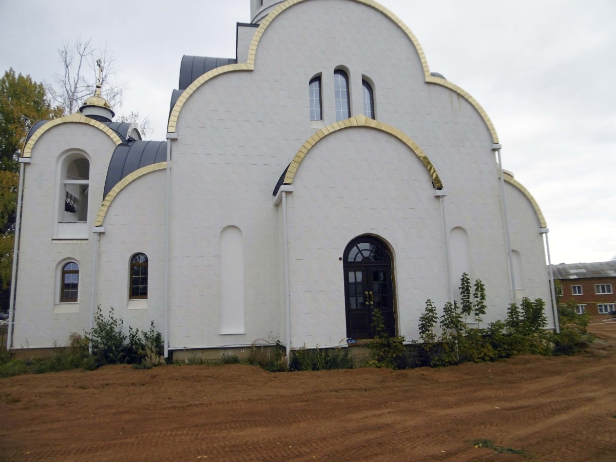 Сигаево. Церковь Владимира равноапостольного. архитектурные детали, Южный фасад церкви