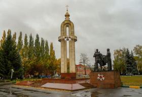 Мичуринск. Часовня в память о погибших в годы Великой Отечественной войны