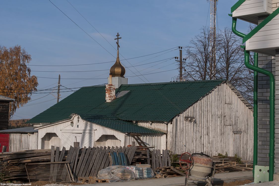 Сарга. Церковь Сергия Радонежского. фасады