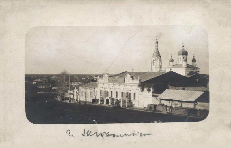 Церковь Троицы Живоначальной, Тюкалинск (Тюкалинский район, Омская область). архивная фотография, Фото конца XIX - начала XX вв. из фондов Тобольского историко-архитектурного музея-заповедника