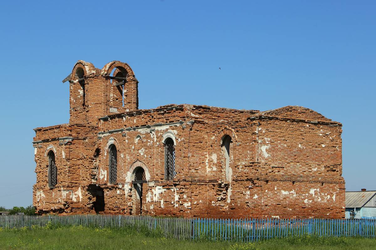 Церковь Николая Чудотворца, Лески (Называевский район, Омская область). фасады