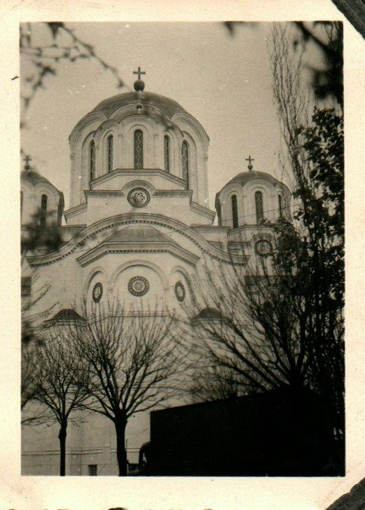 Церковь Георгия Победоносца, Топола (Шумадийский округ, Сербия). архивная фотография, Фото 1941 г. с аукциона e-bay.de