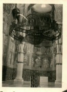 Церковь Георгия Победоносца, Интерьер храма. Фото 1941 г. с аукциона e-bay.de<br>, Топола, Шумадийский округ, Сербия