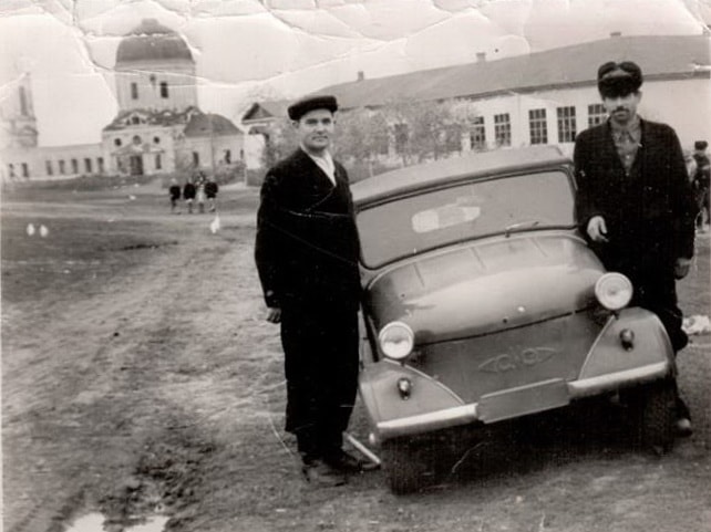 Церковь Покрова Пресвятой Богородицы, Истобное (Репьёвский район, Воронежская область). архивная фотография, Фото 1950-х гг.  Воронежский исторический форум 