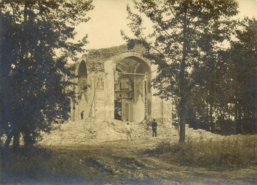 Врагово. Церковь Флора и Лавра. архивная фотография, Фото нач. 1960-х гг. из собрания Междуреченского районного художественно-краеведческого музея