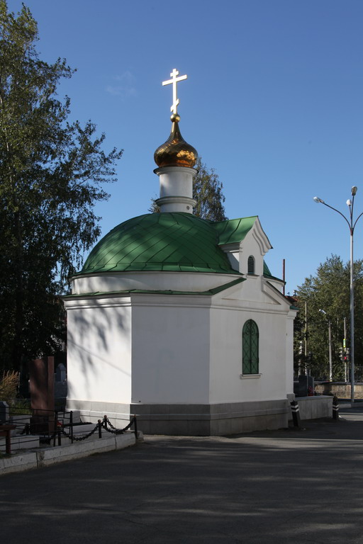 Берёзовский. Часовня Владимира равноапостольного. фасады, Вид с северо-востока