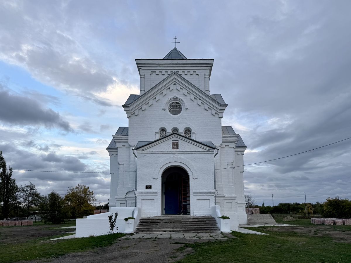 Церковь Рождества Пресвятой Богородицы, Новомихайловское (Гулькевичский район, Краснодарский край). фасады, Вид с запада