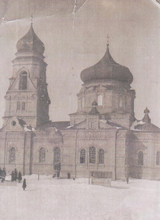 Церковь Михаила Архангела, Богдашкино (Чердаклинский район, Ульяновская область). архивная фотография, Фото нач. 20 в., источник: meleparhia.ru/news/pervaya-liturgiya-v-sele-bogdashkino