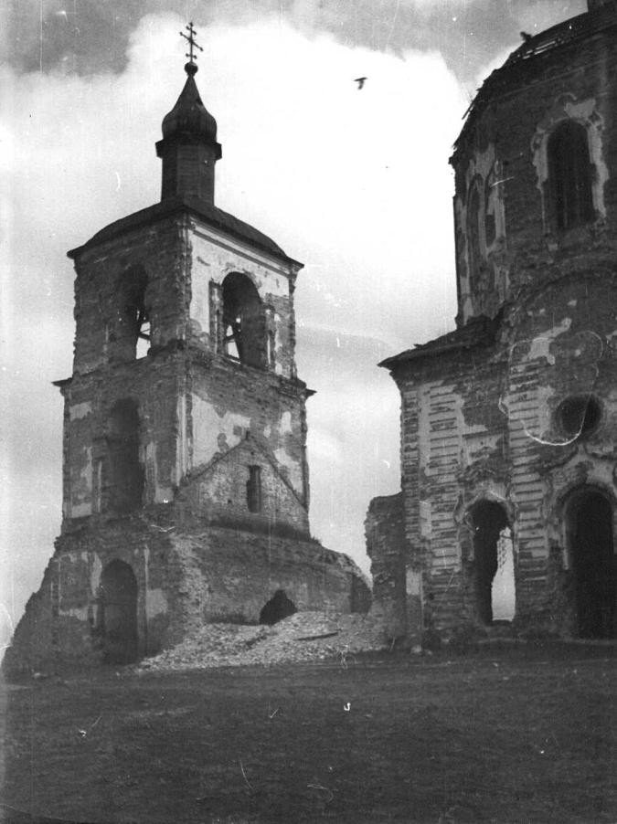 Подлесное. Церковь Рождества Христова (старая). архивная фотография, Фото сер. 20 в., источник: veshkaima.prihod.ru/khramy_blagochinija/view/id/1175637