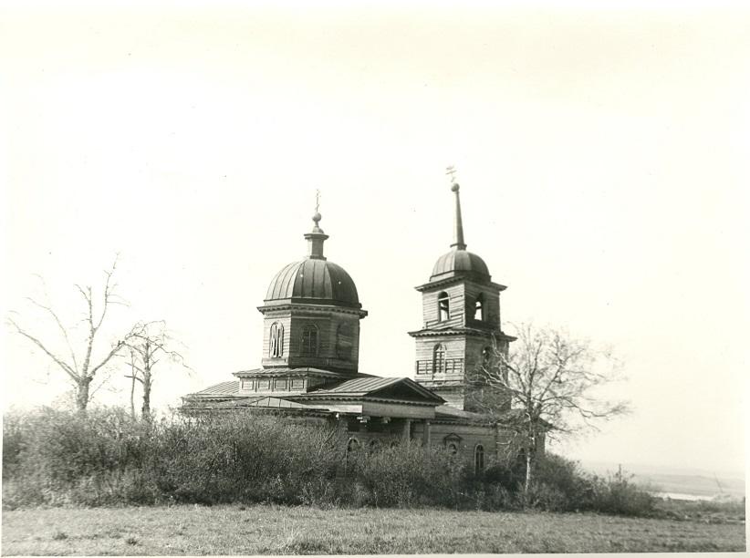 Алисаново. Церковь Рождества Христова. архивная фотография, Фото сер. 20 в., источник: biblioteka-pilna.ru/uteryanniesvyatini/alisanovskaya-tcerkov