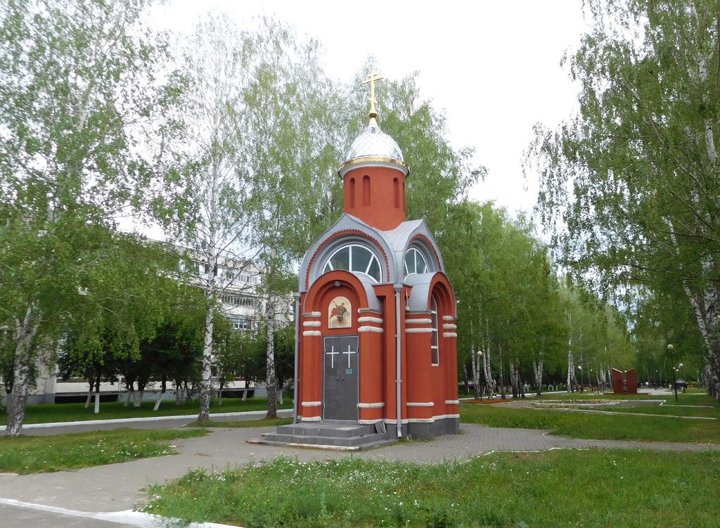 Часовня Георгия Победоносца, Новочебоксарск (Новочебоксарск, город, Республика Чувашия). фасады