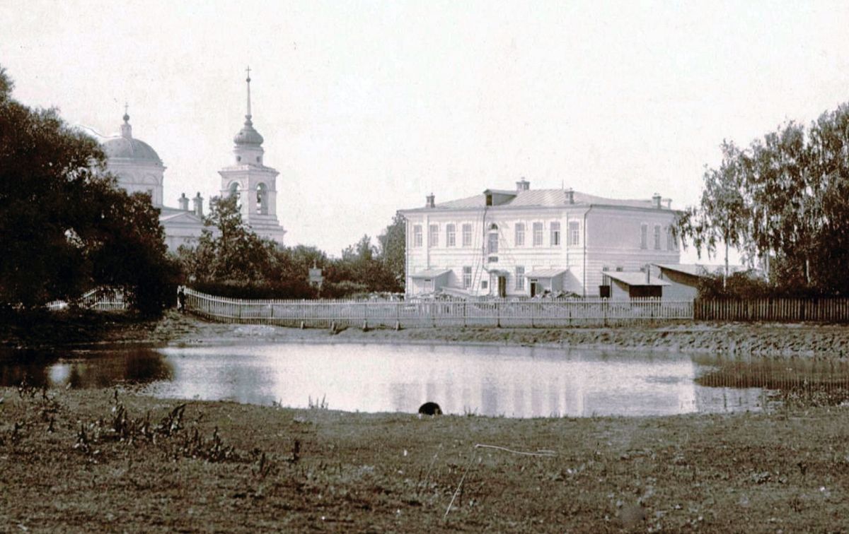 Церковь Покрова Пресвятой Богородицы (старая), Пады (Балашовский район, Саратовская область). архивная фотография, Фото 1910-х гг.
