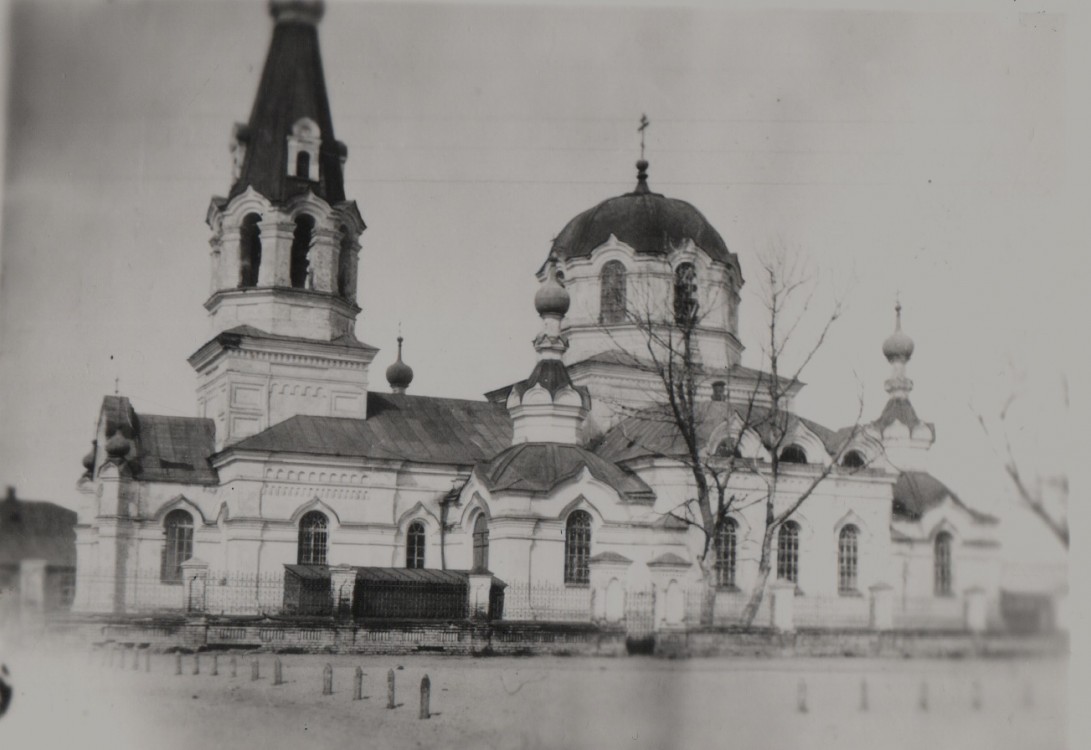 Михайловка. Церковь Николая Чудотворца (старая). архивная фотография, Фото начала ХХ века из фондов Михайловского краеведческого музея