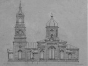 Церковь Покрова Пресвятой Богородицы, Проект расширения (1899), источник: saratovregion.ucoz.ru/region/ivanteevskiy/bartenevka<br>, Бартенёвка, Ивантеевский район, Саратовская область