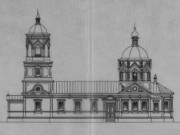 Церковь Рождества Христова (старая), Проект расширения (1903), источник: saratovregion.ucoz.ru/region/balakovskiy/krasny_jar<br>, Красный Яр, Балаковский район, Саратовская область