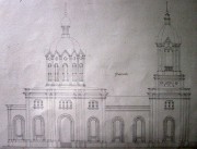 Церковь Николая Чудотворца, Проект (1871), источник: otkudarodom.ua/ru/borovskaya<br>, Боровское, Северодонецк, город, Украина, Луганская область