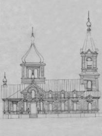 Старая Порубежка. Церковь Михаила Архангела