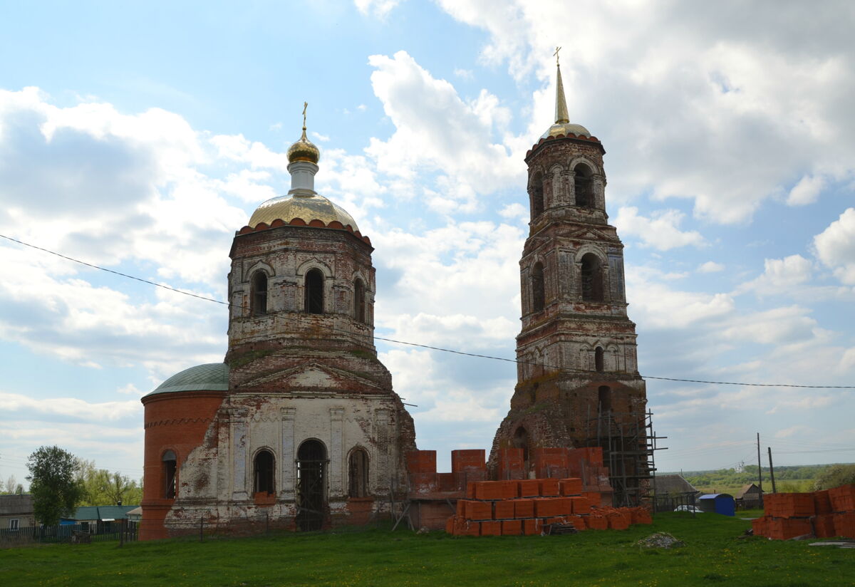 Церковь Троицы Живоначальной, Малышево (Торбеевский район, Республика Мордовия). фасады