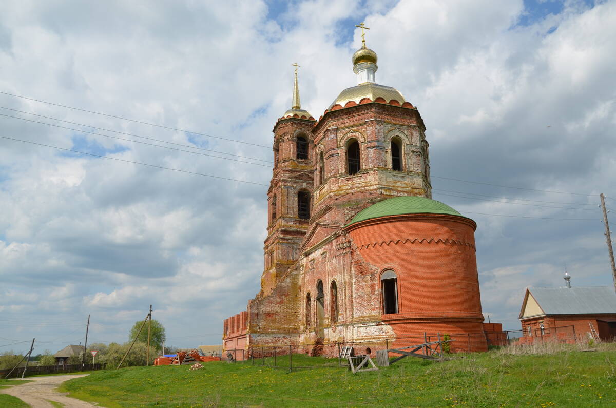Церковь Троицы Живоначальной, Малышево (Торбеевский район, Республика Мордовия). фасады