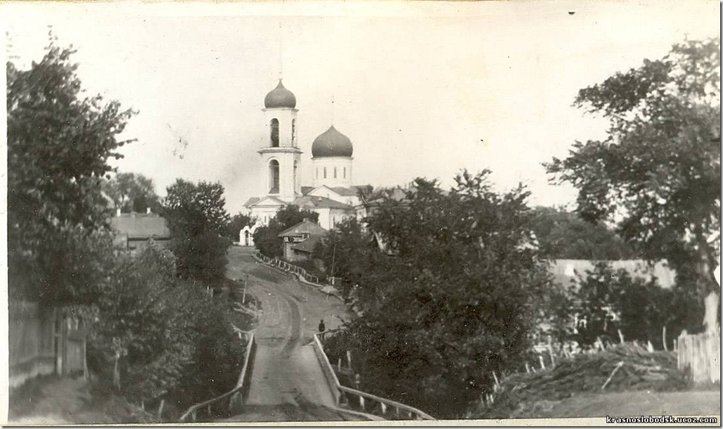 Церковь Смоленской иконы Божией Матери, Краснослободск (Краснослободский район, Республика Мордовия). архивная фотография, Фото 1910-х гг., источник: krasnoslobodsk.ucoz.com