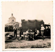 Церковь Николая Чудотворца (старая), Фото 1942 г. с аукциона e-bay.de<br>, Верхнее Турово, Нижнедевицкий район, Воронежская область
