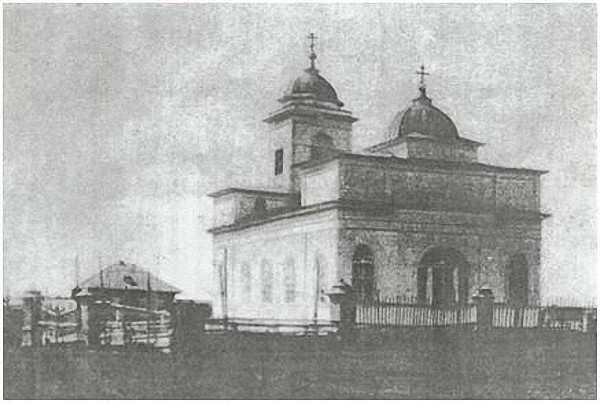Церковь Прокопия Устюжского, Катарач (Талицкий район (Талицкий ГО), Свердловская область). архивная фотография, Старинное фото из книги 