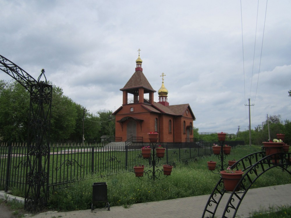 Церковь Николая Чудотворца, Верхняя Тойда (Аннинский район, Воронежская область). общий вид в ландшафте